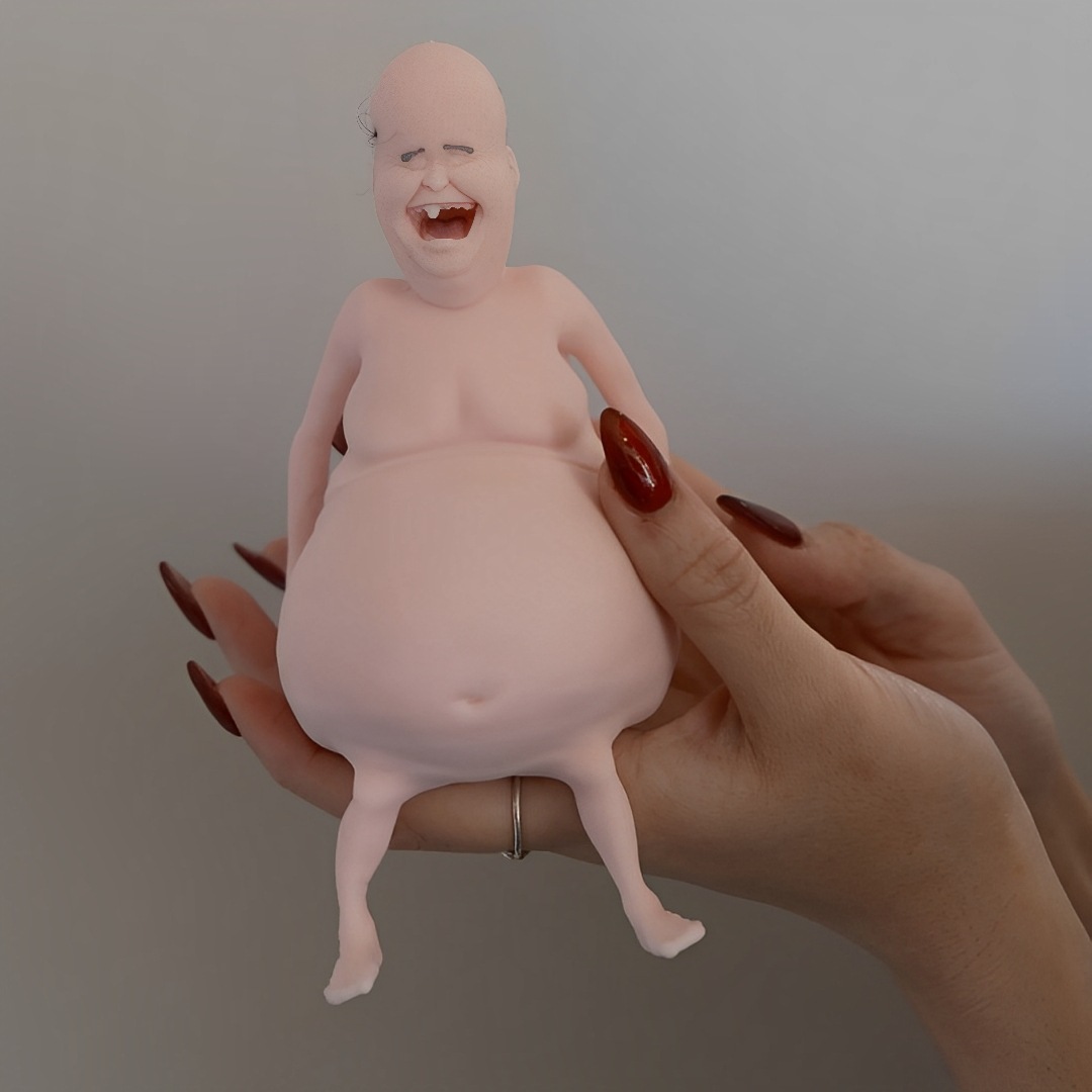 Party Games Adults Funny - Weird yet Cute Soft Stress-Relief Ball,