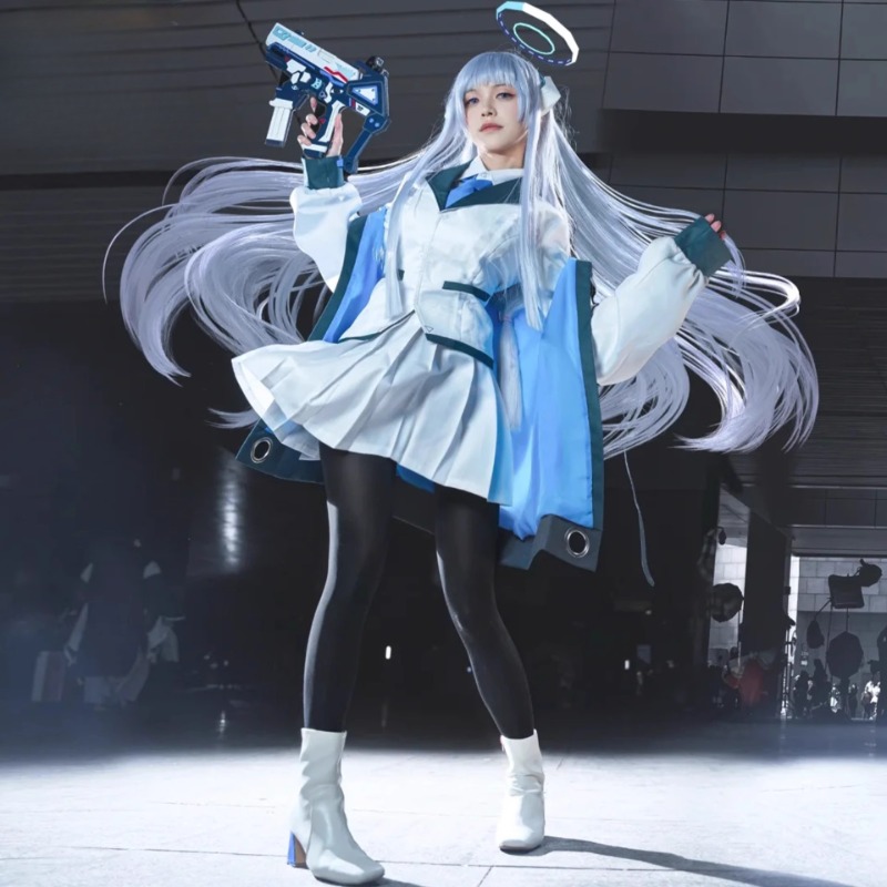 Party Games Girls - Game Blue Cosplay Archive White Shirt