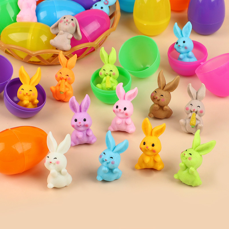 24Pcs Easter Egg With Rabbit F - Party Games Easter Egg のレビューと価格