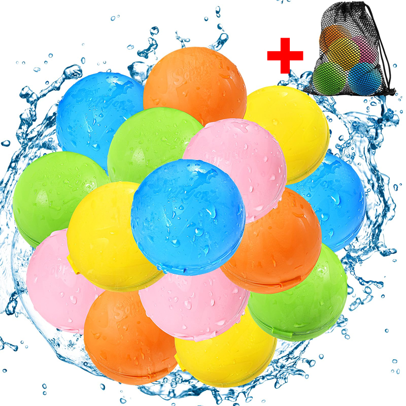 Reusable silicone water balloo - Party Games Using Balloons のレビューと価格