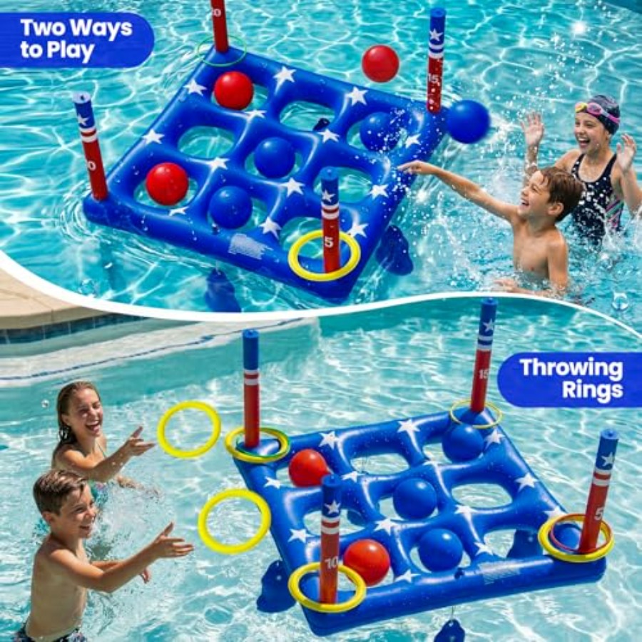 Pool Party Toys Games Set - Gi - Tic Tac Toe Giant のレビューと価格