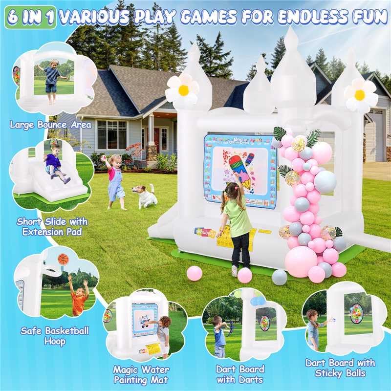 Inflatable Bounce House with S - Party Games Using Balloons のレビューと価格