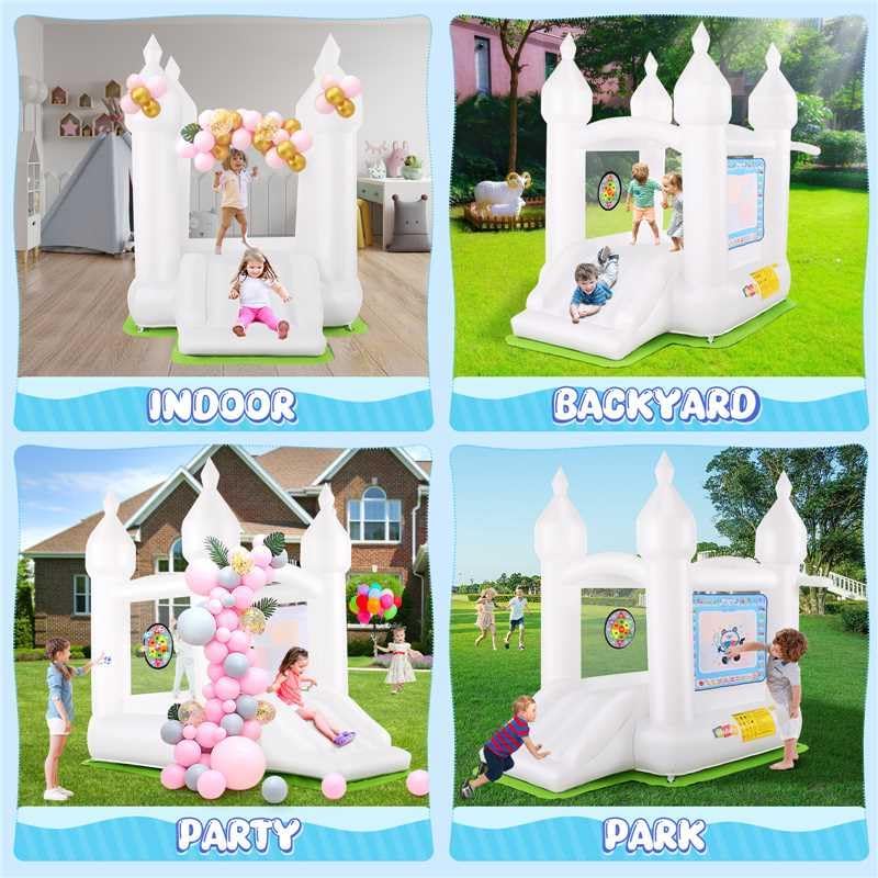 Inflatable Bounce House with S - Party Games Using Balloons のレビューと価格