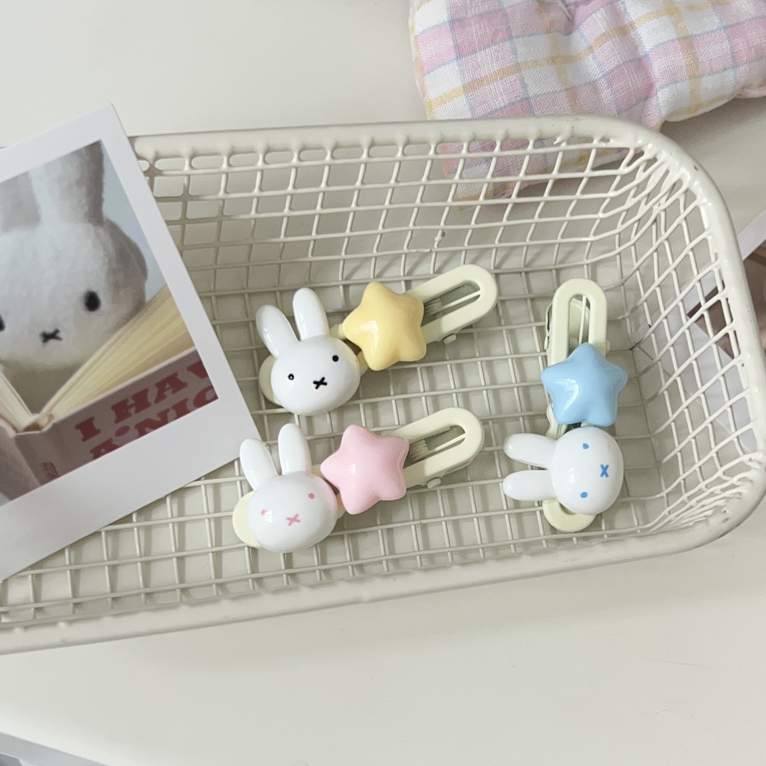 Miffy Star Hair Clip Kawaii Du - Party Games Crazy のレビューと価格