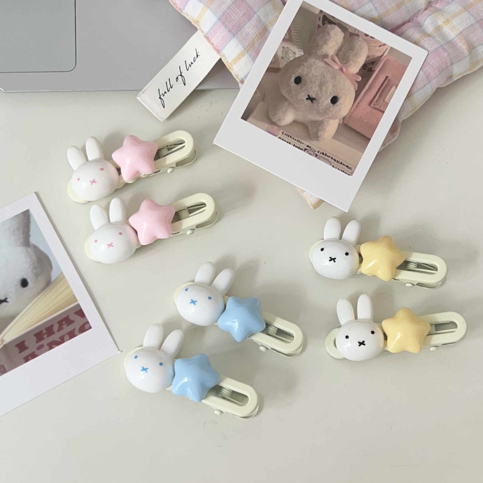 Miffy Star Hair Clip Kawaii Du - Party Games Crazy のレビューと価格