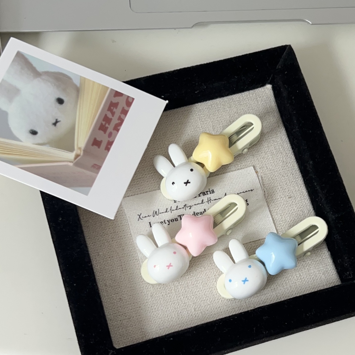 Miffy Star Hair Clip Kawaii Du - Party Games Crazy のレビューと価格