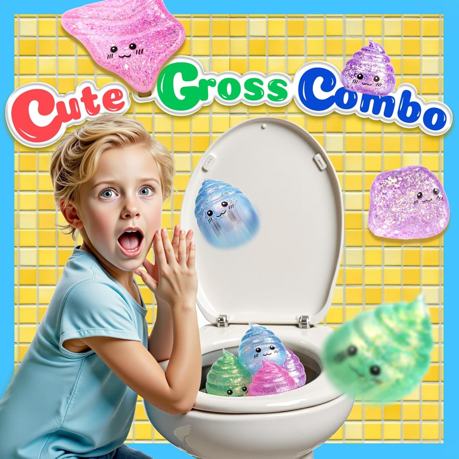 Novelty Squishy Poo Stress Bal - Party Games Adults Funny のレビューと価格