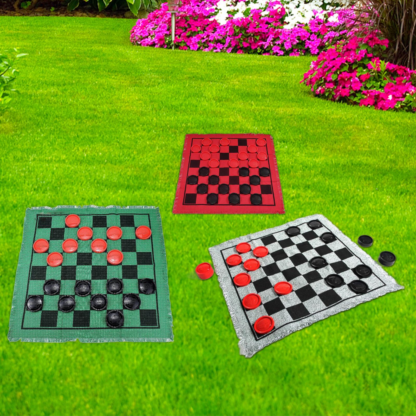 Giant Checkers Board Game Set, - Tic Tac Toe Giant のレビューと価格
