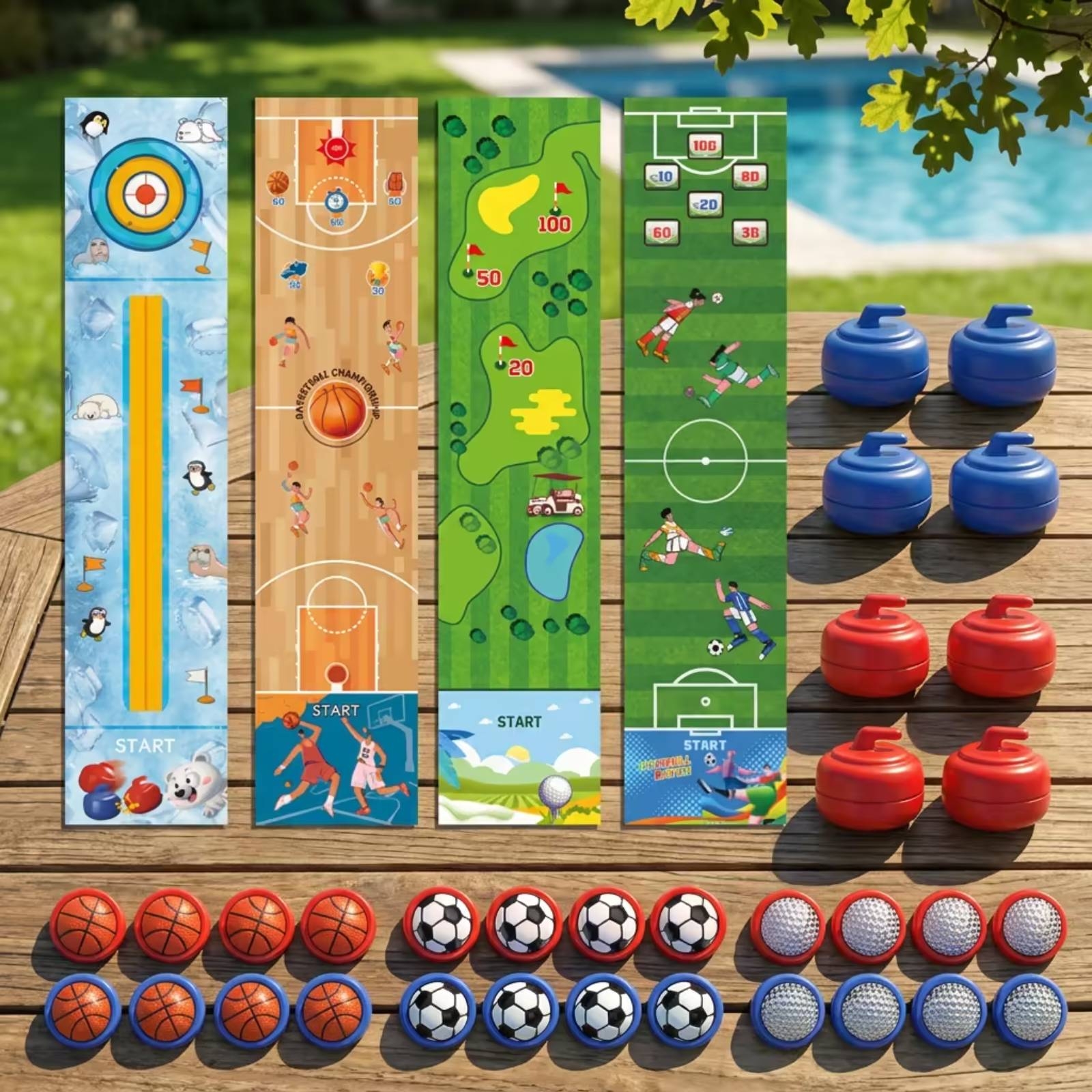 Quadruple Action Desktop Sport - Party Games Multiplayer のレビューと価格