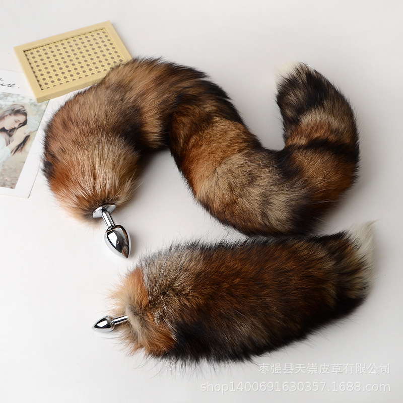30-100cm Sexy Real Fox Tails w - Party Games Adults Funny のレビューと価格