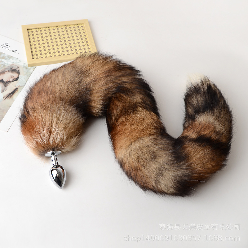30-100cm Sexy Real Fox Tails w - Party Games Adults Funny のレビューと価格