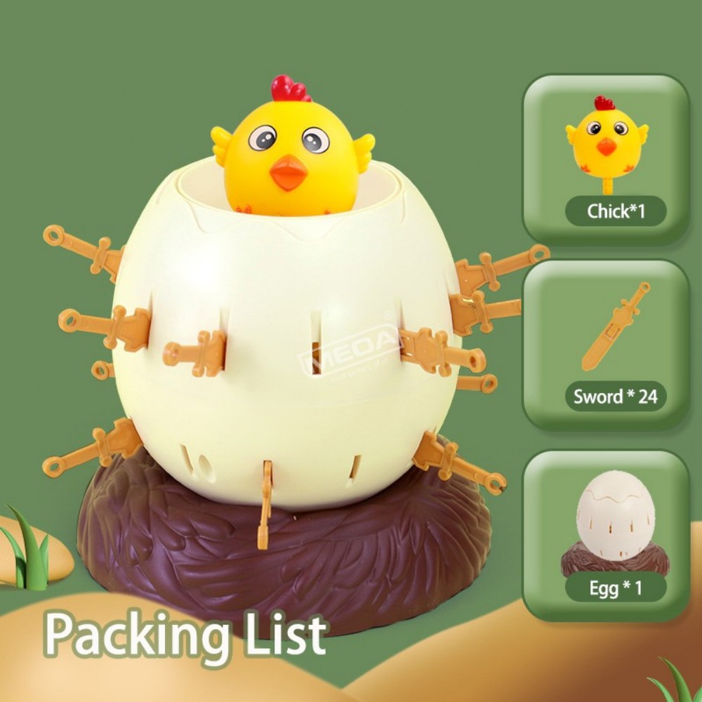 Pop Up Chicken Egg Barrel Game - Party Games Easter Egg のレビューと価格
