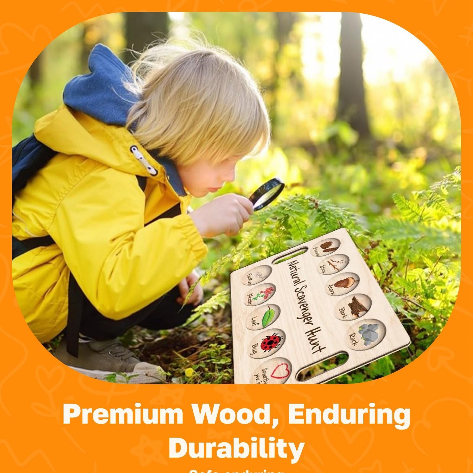 Nature Exploration Toys Find T - Scavenger Hunt Card のレビューと価格