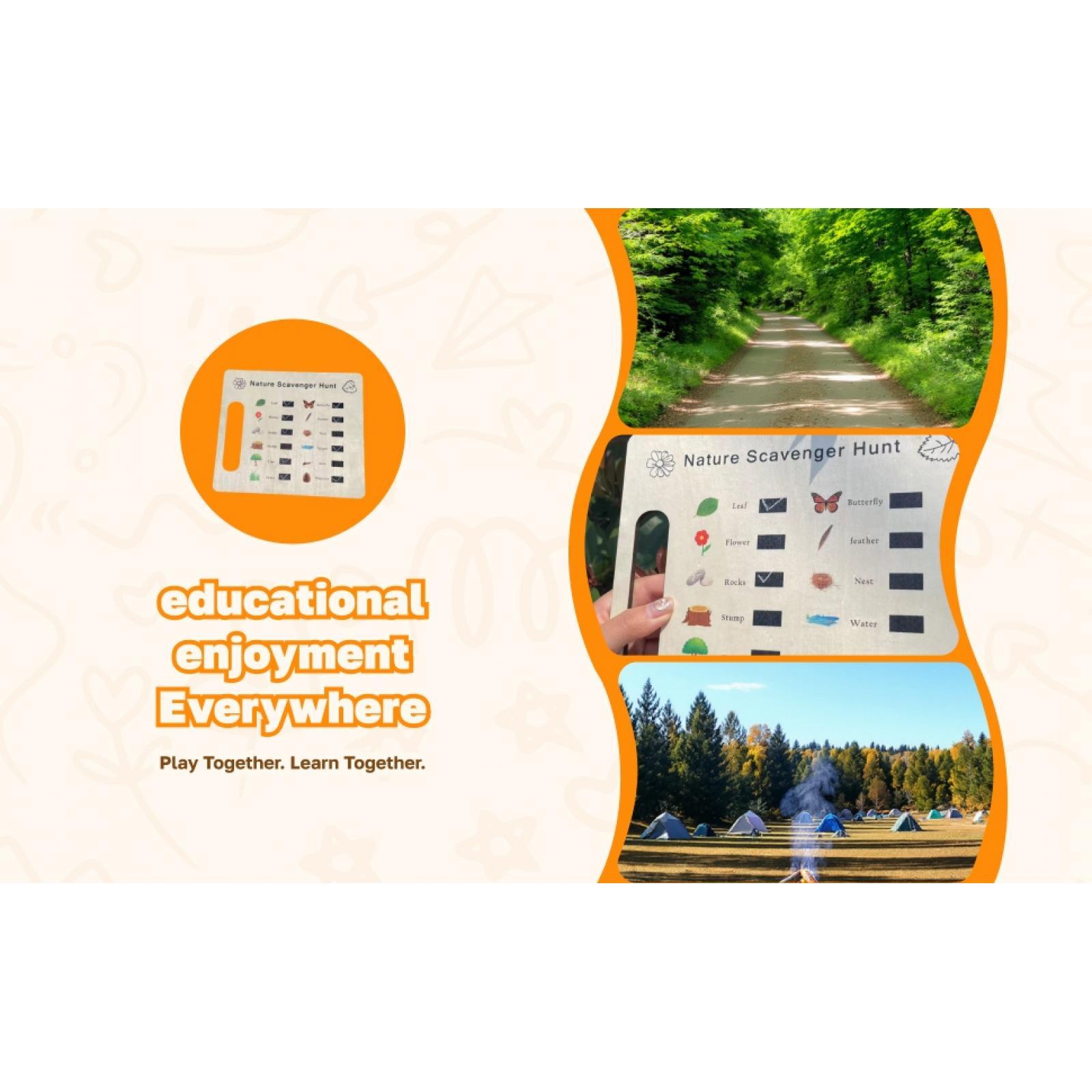 Nature Exploration Toys Find T - Scavenger Hunt Card のレビューと価格