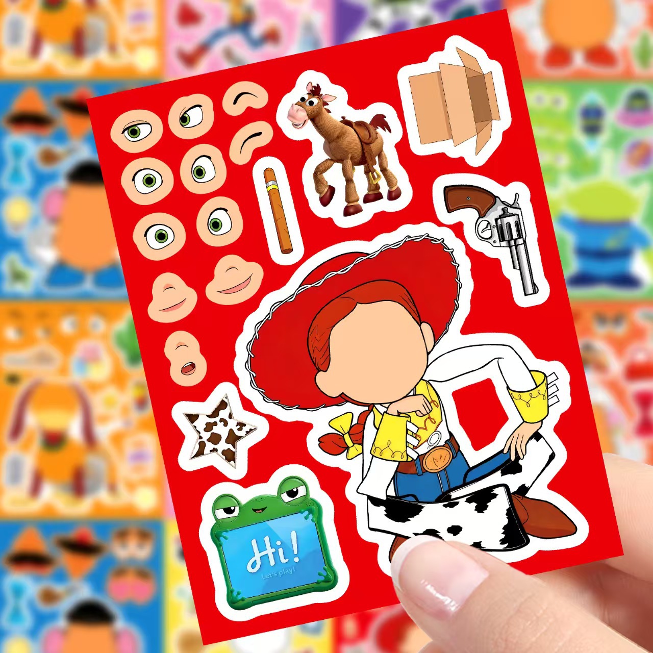 1 box of 8 sheets Make a Face  - Party Games Crazy のレビューと価格