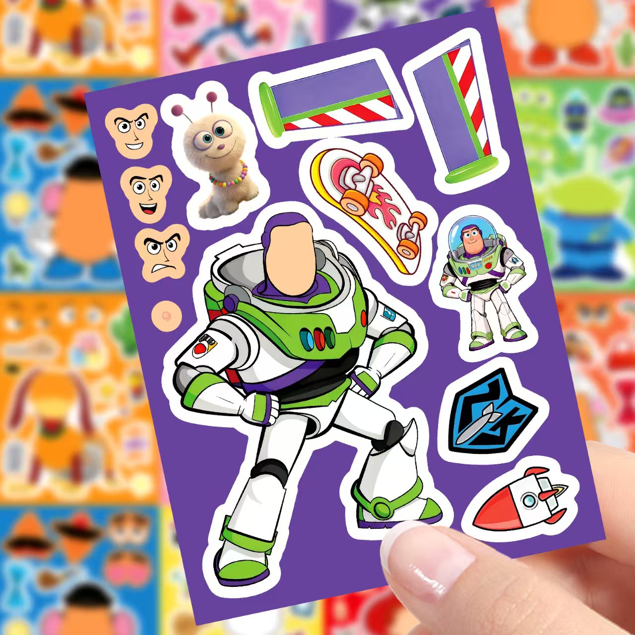1 box of 8 sheets Make a Face  - Party Games Crazy のレビューと価格