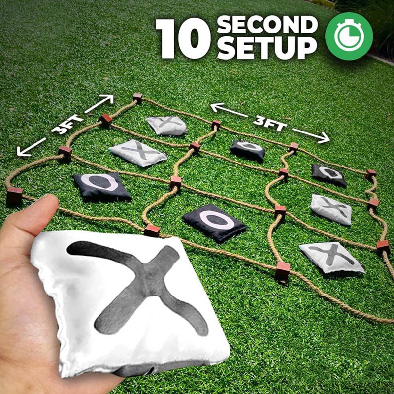 Giant Tic-Tac-Toe Outdoor Game - Tic Tac Toe Giant のレビューと価格