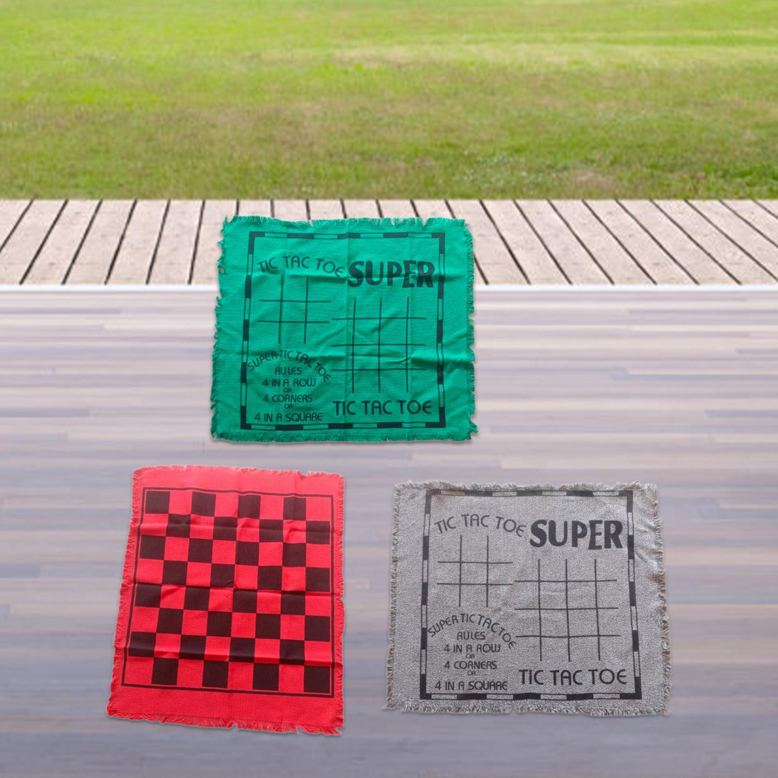 Giant Checkers Board Game Set, - Tic Tac Toe Giant のレビューと価格
