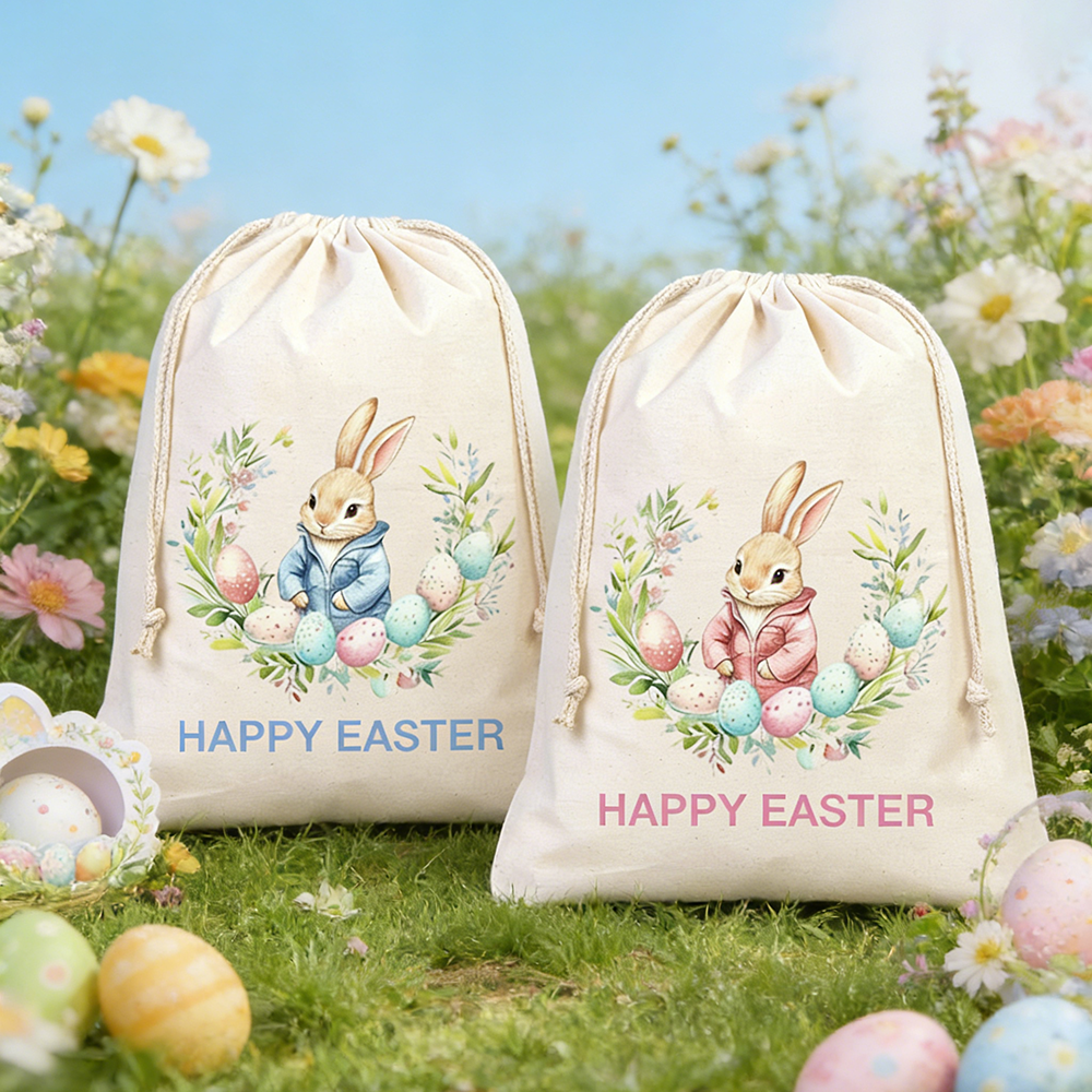 Happy Easter Large Gift Bag Cu - Party Games Easter Egg のレビューと価格