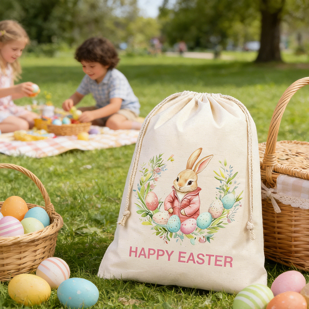 Happy Easter Large Gift Bag Cu - Party Games Easter Egg のレビューと価格