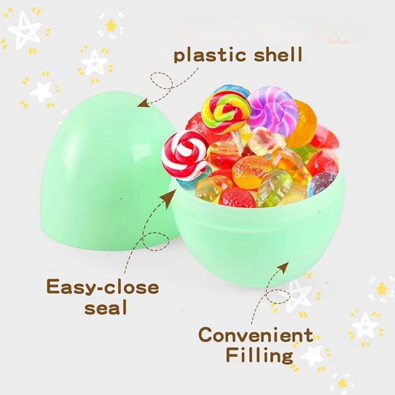 Fillable Easter Eggs Color Pla - Party Games Easter Egg のレビューと価格