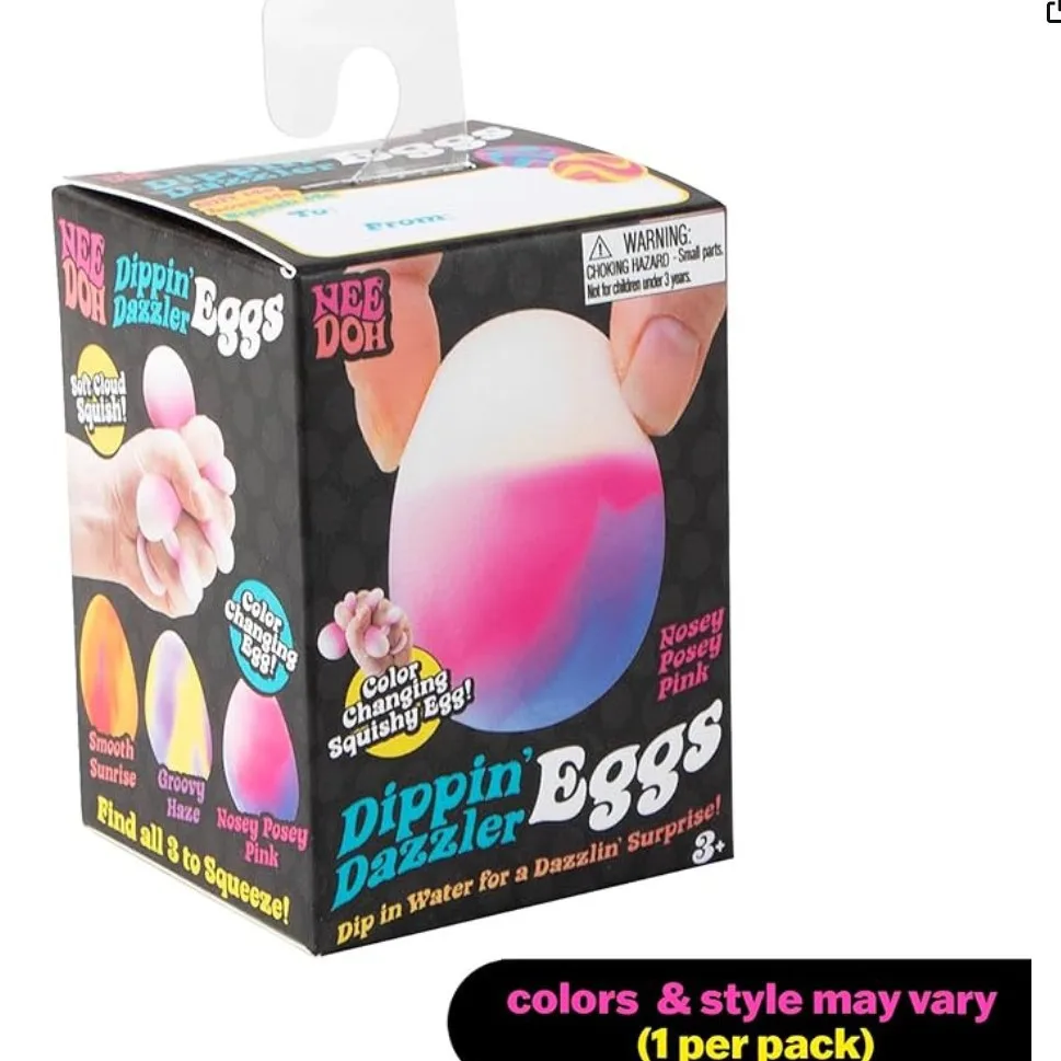 New Nee doh Golden Egg Hunt Ga - Party Games Easter Egg のレビューと価格