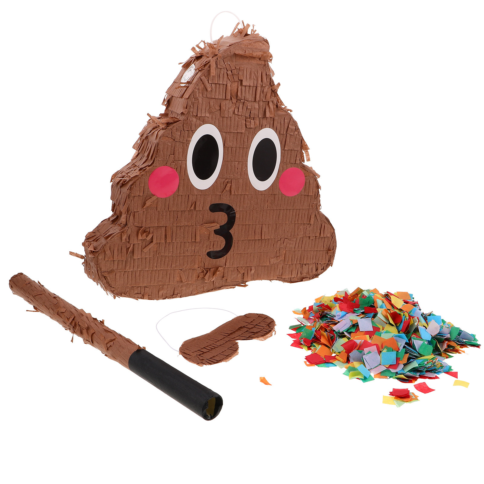 1Set Funny Poop Pinata with St - Party Games Adults Funny のレビューと価格
