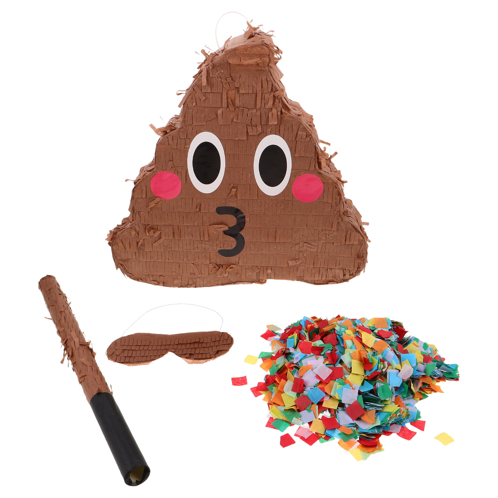 1Set Funny Poop Pinata with St - Party Games Adults Funny のレビューと価格