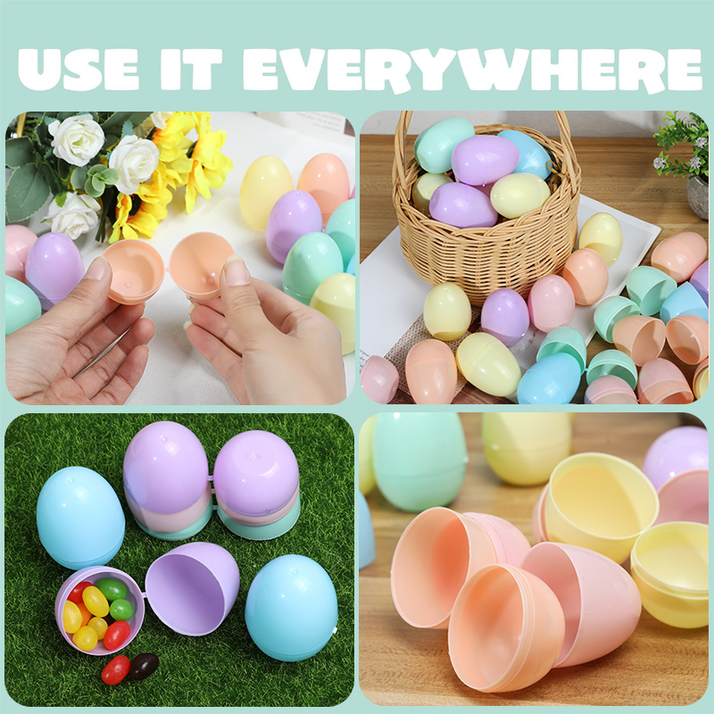 12/24-Pack Fillable Easter Egg - Party Games Easter Egg のレビューと価格