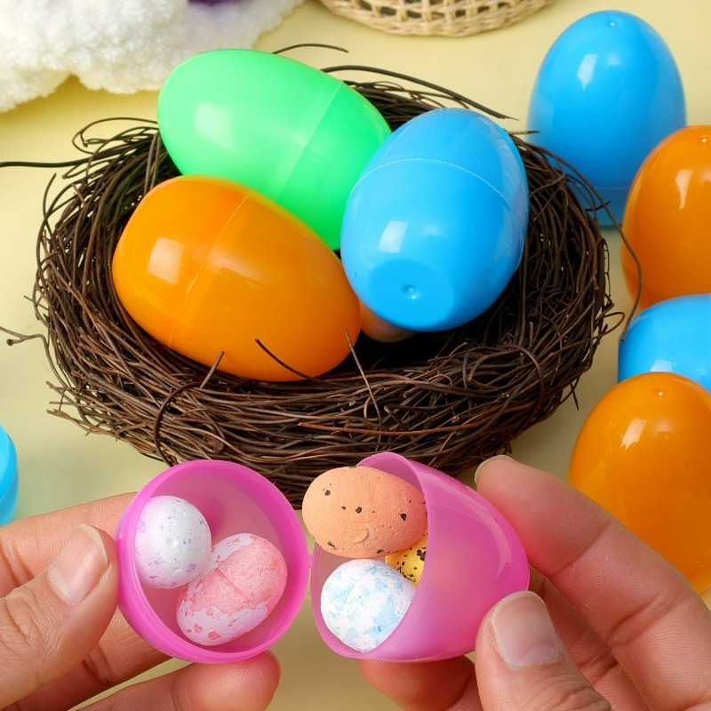 50/10x Colorful Fillable Easte - Party Games Easter Egg のレビューと価格