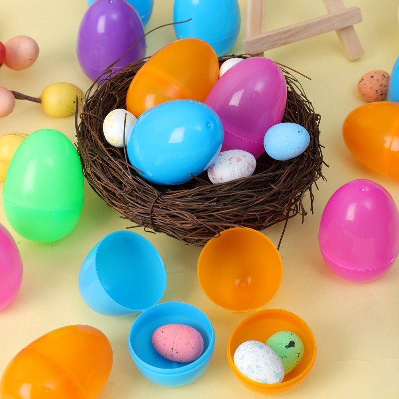 50/10x Colorful Fillable Easte - Party Games Easter Egg のレビューと価格