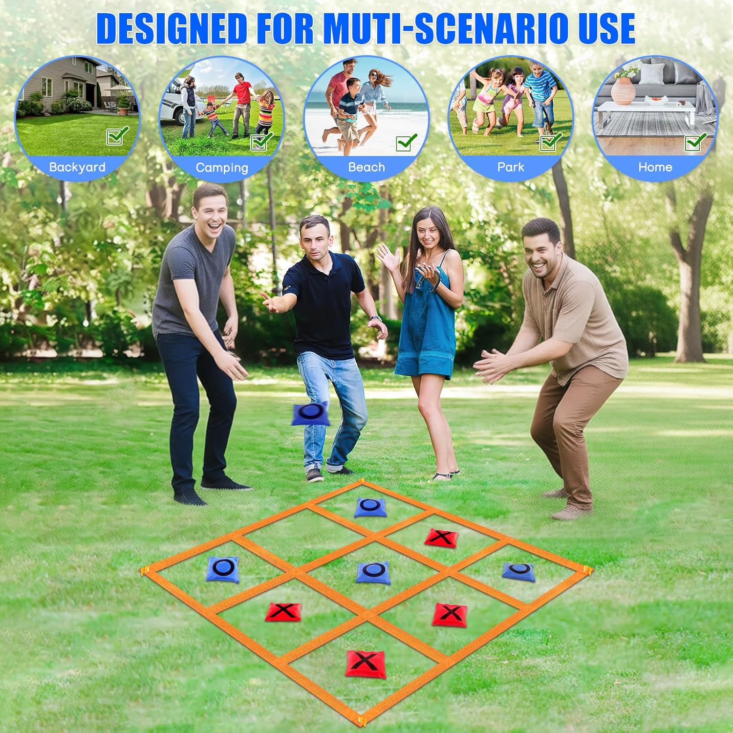 Outdoor Giant Tic Tac Toe Game - Tic Tac Toe Giant のレビューと価格