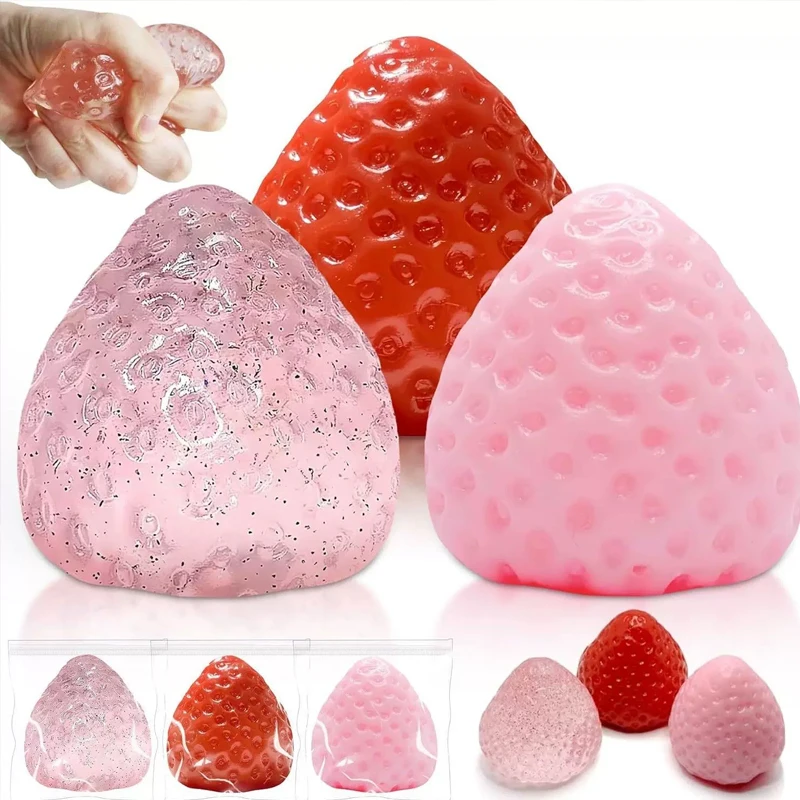 Strawberry Taba Squishy Fidget - Party Games Crazy のレビューと価格