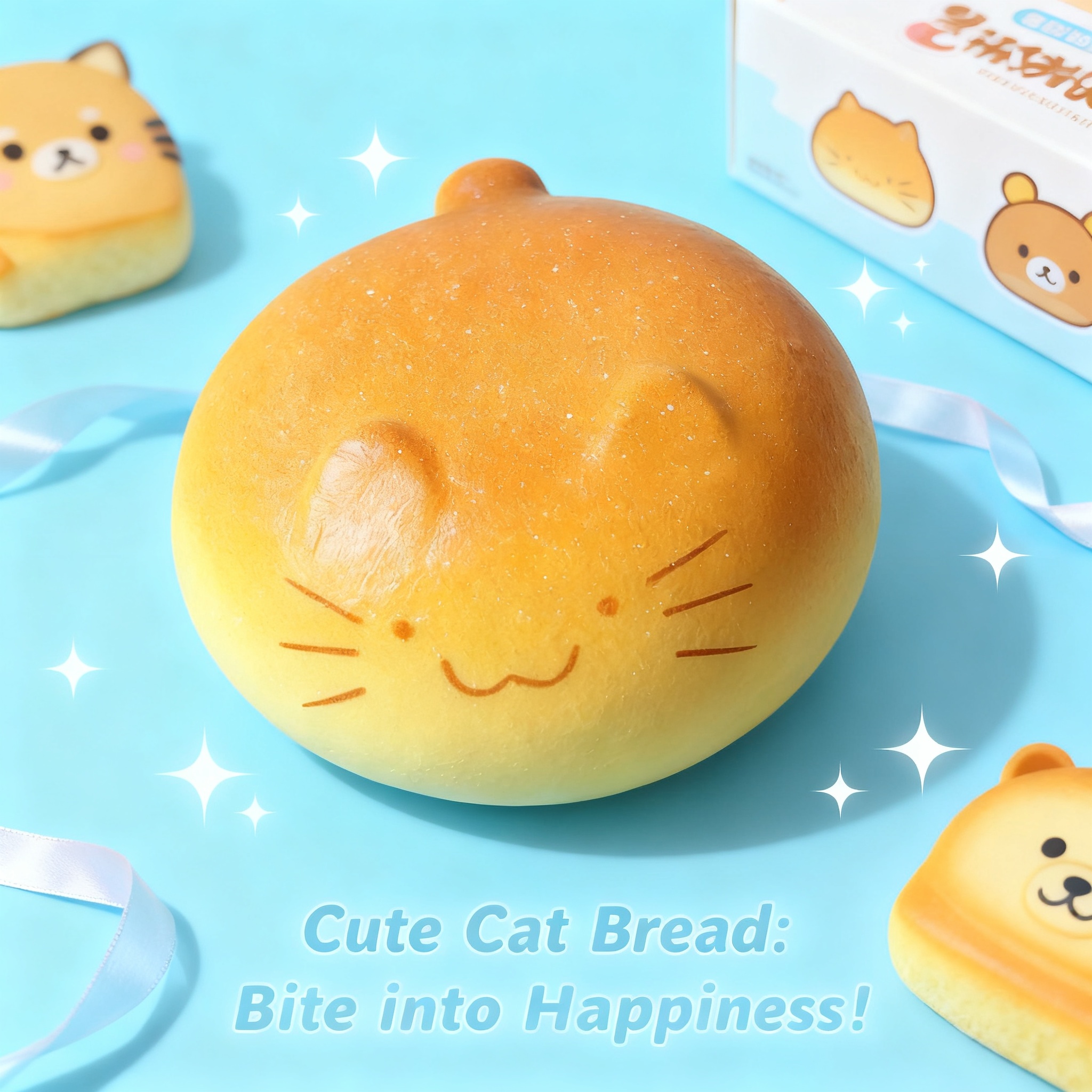 Big Cat Loaf Squeeze Toy Slow  - Party Games Crazy のレビューと価格