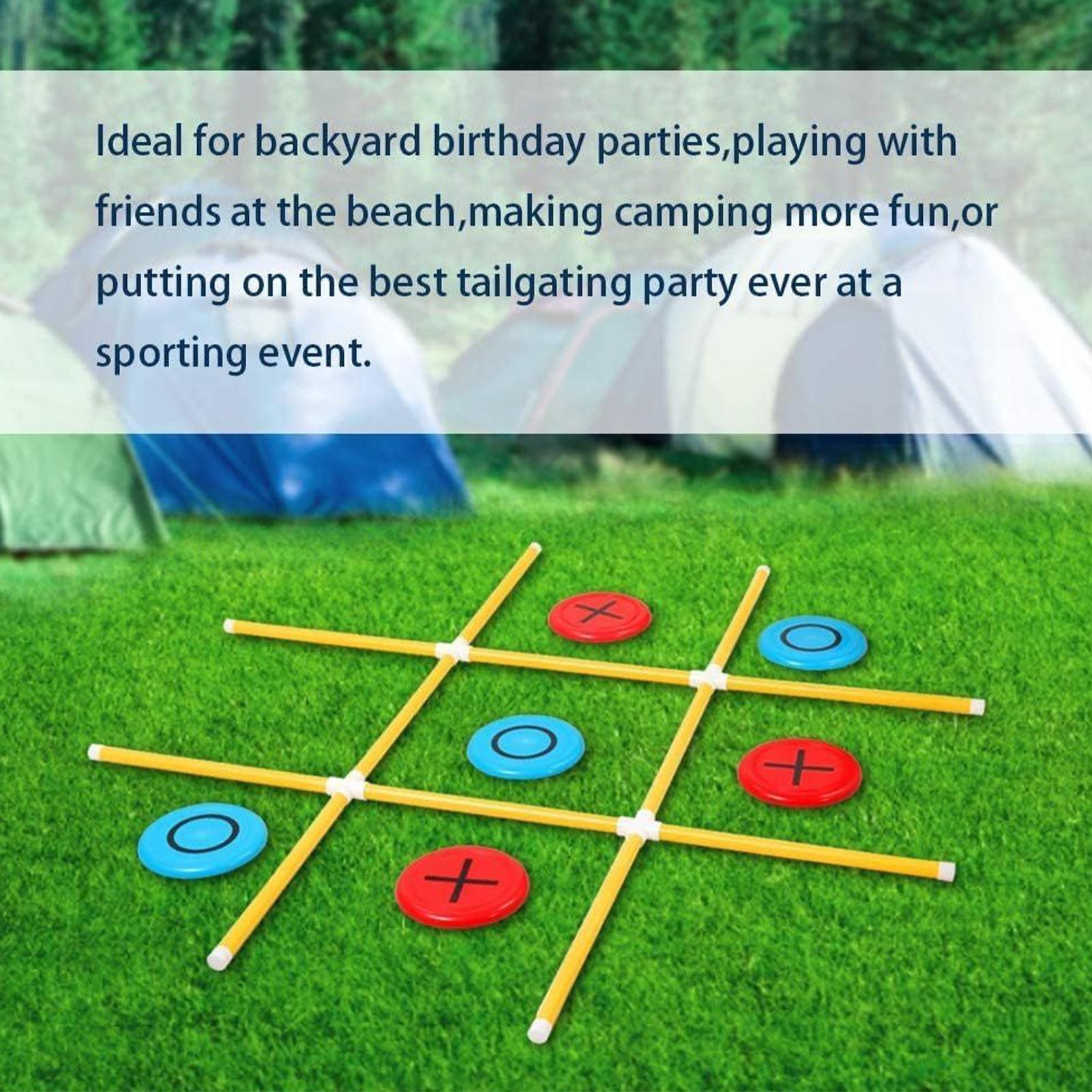 Bean Toss Game Outdoor Lawn Ga - Tic Tac Toe Giant のレビューと価格
