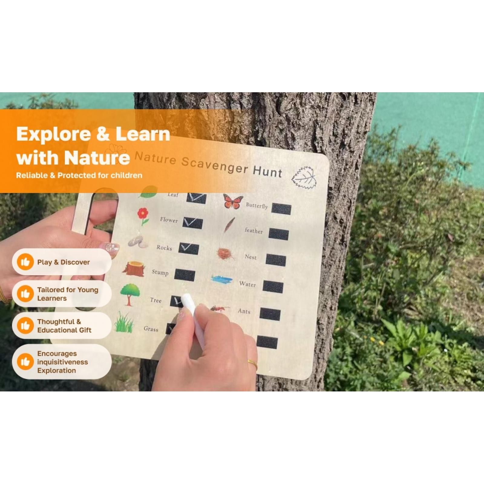 Nature DIY Craft Kit Explorati - Scavenger Hunt Card のレビューと価格