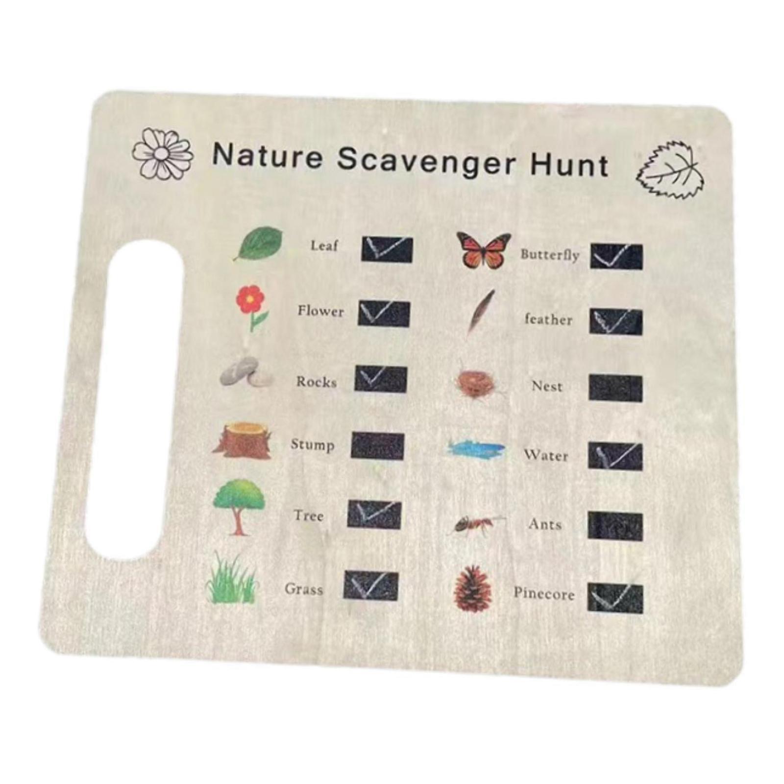 Nature DIY Craft Kit Explorati - Scavenger Hunt Card のレビューと価格