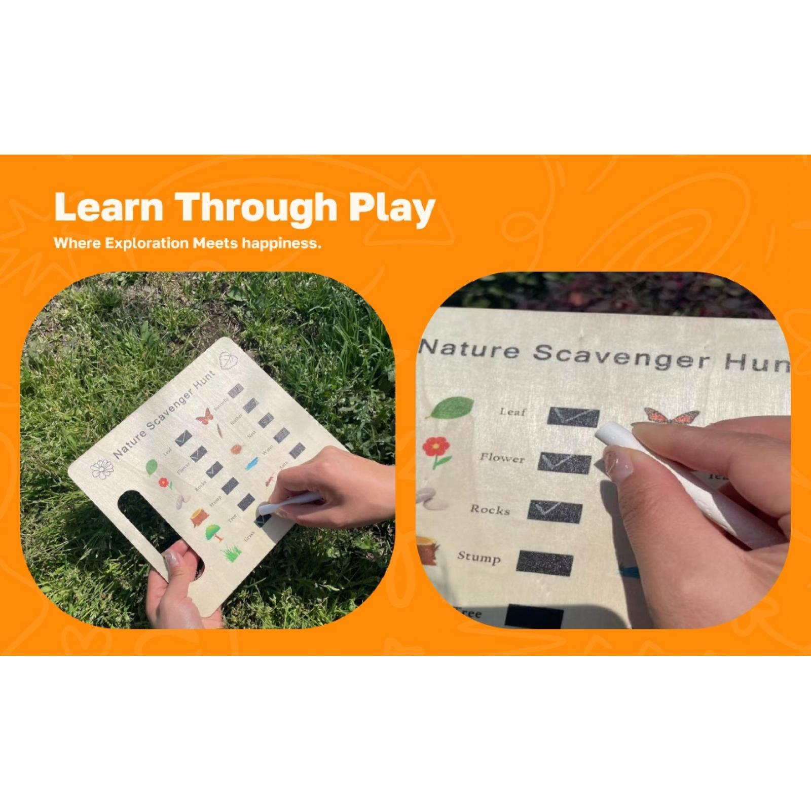 Nature DIY Craft Kit Explorati - Scavenger Hunt Card のレビューと価格