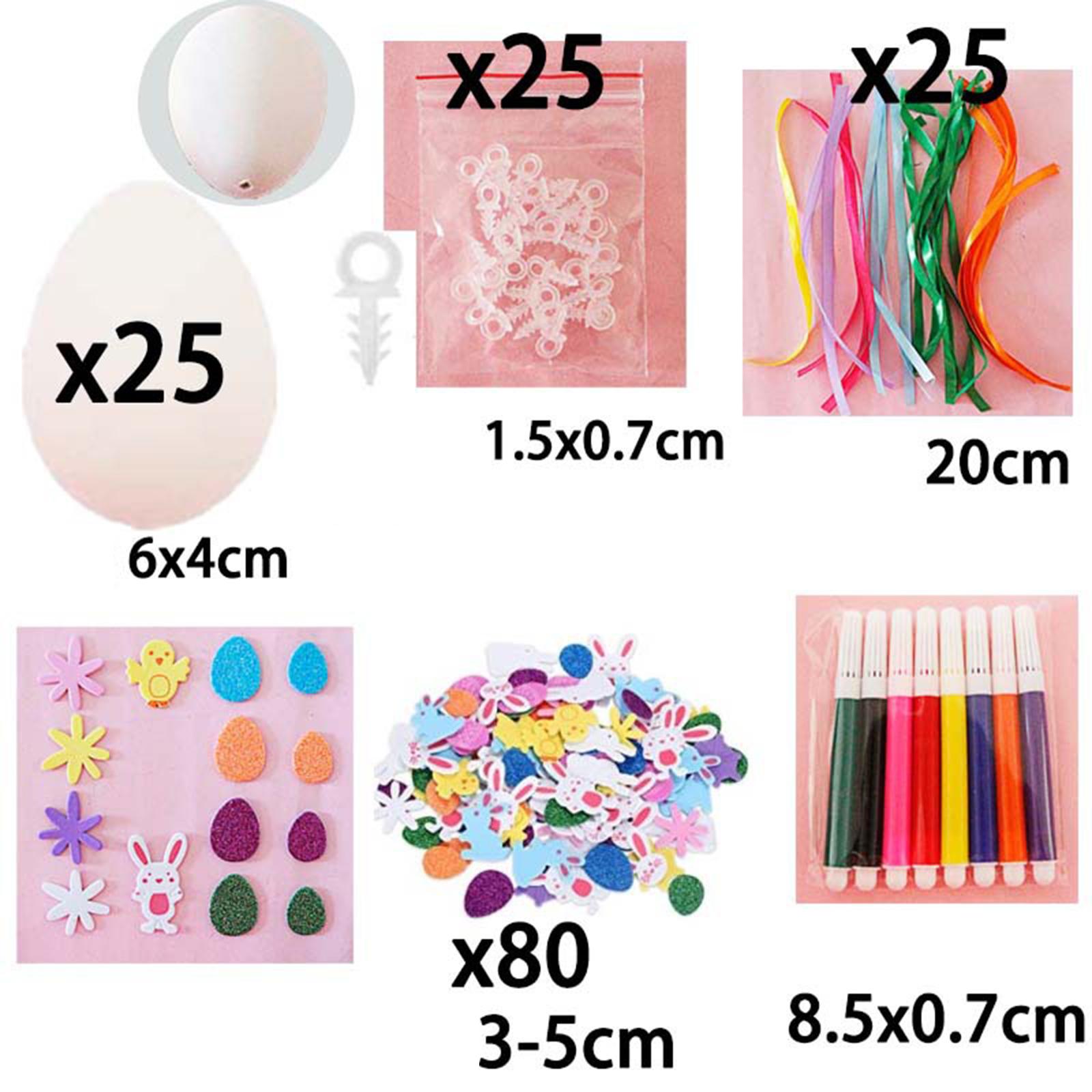 White Easter Eggs Blank Craft  - Party Games Easter Egg のレビューと価格