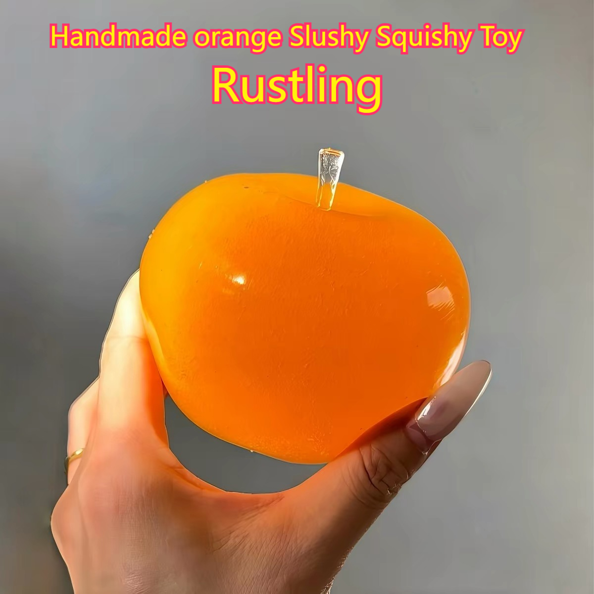 Handmade orange Slushy Squishy - Party Games Crazy のレビューと価格