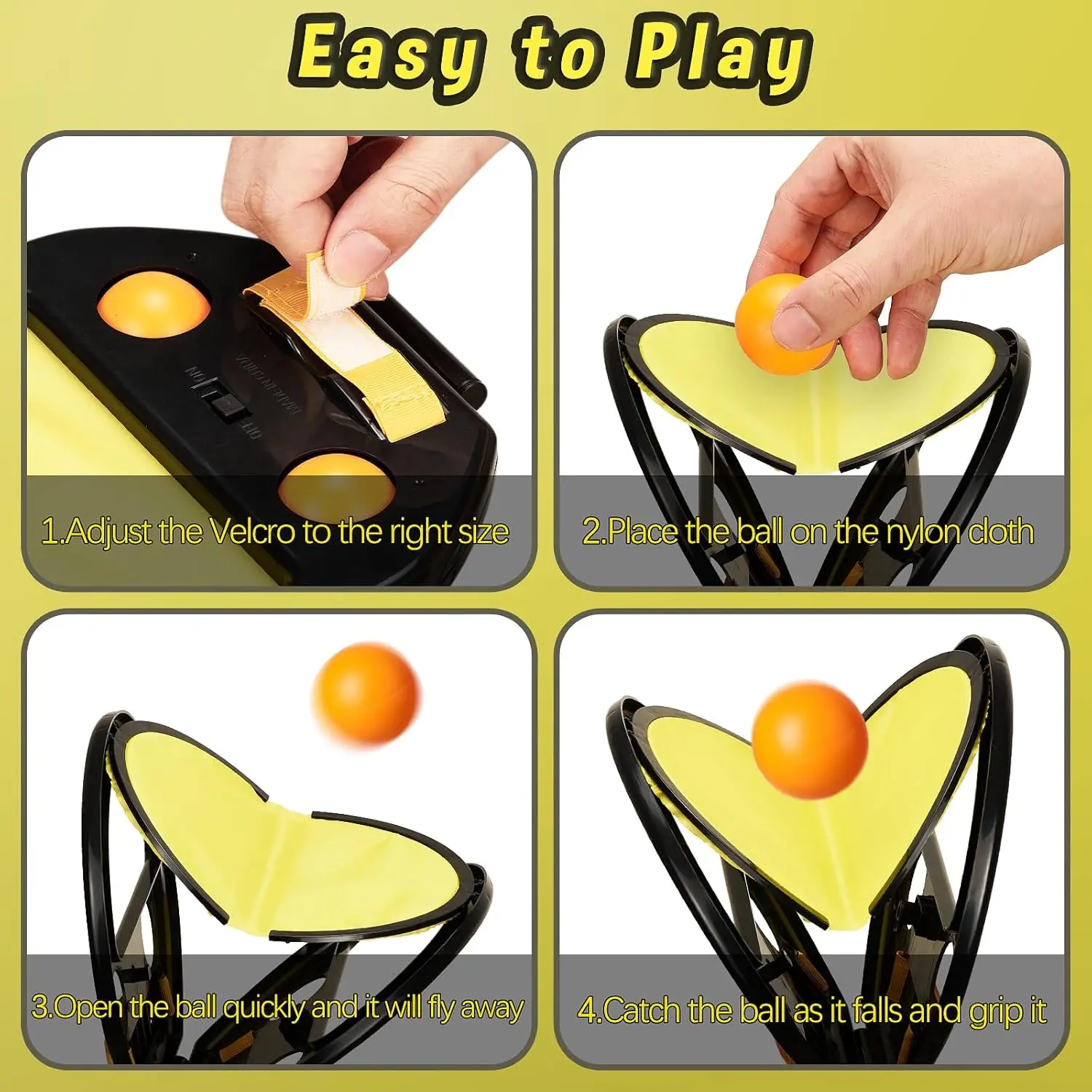 Velcro Ball and Catch Game Thr - Catch Ball Velcro のレビューと価格