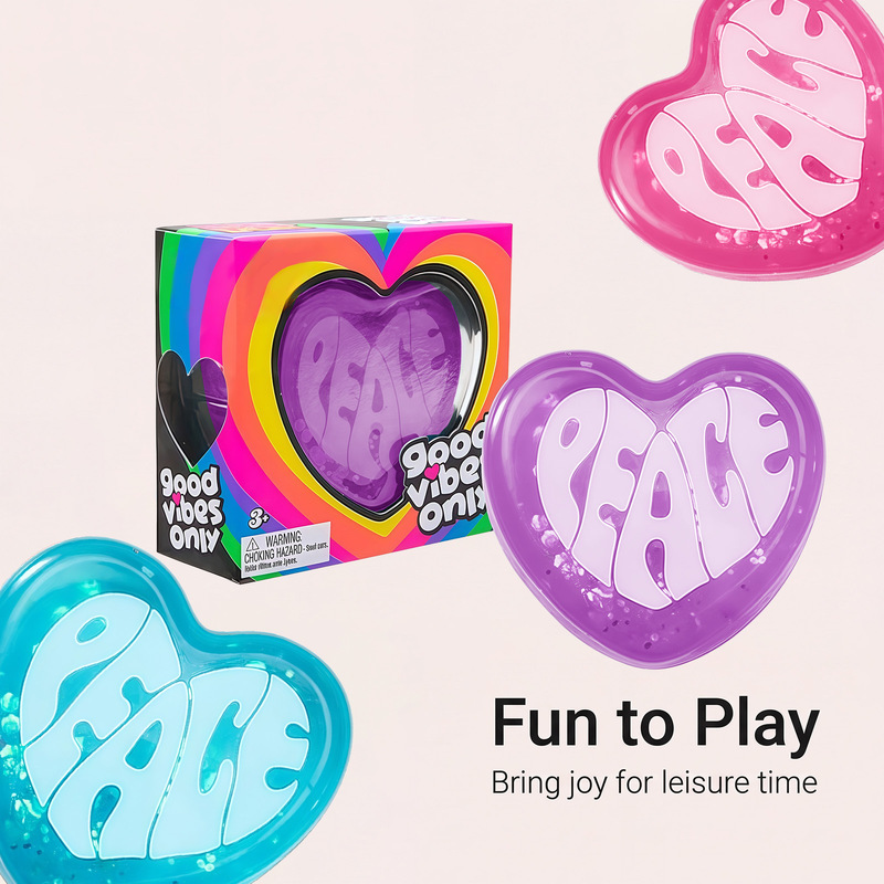 InStock PEACE Heart Shape Squi - Party Games Adults Funny のレビューと価格